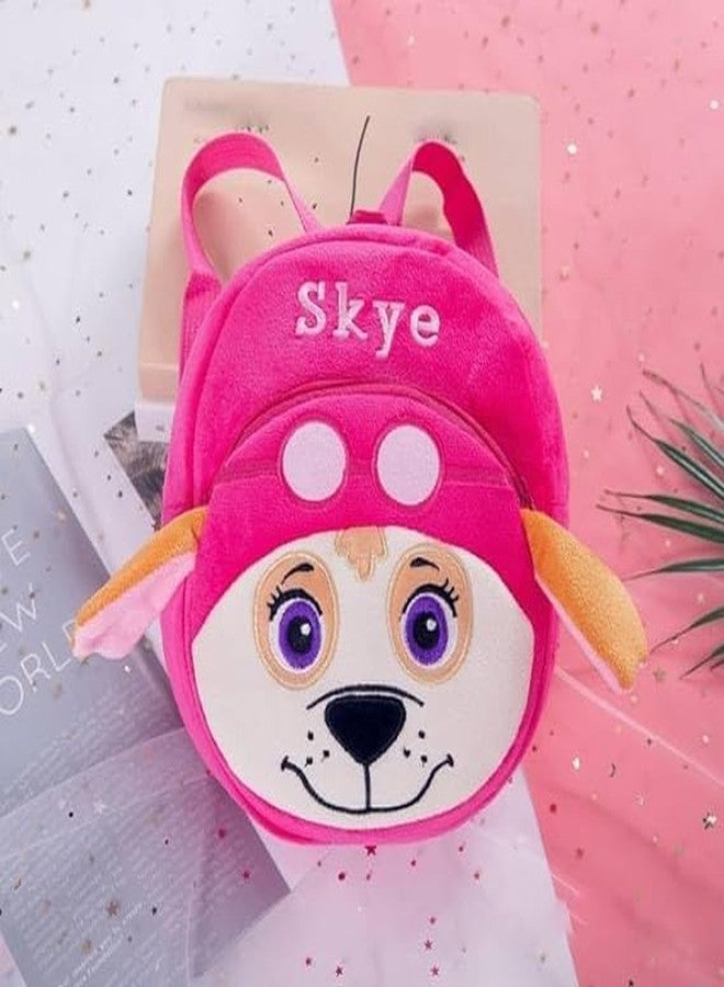 Black Hill Kids Preschool Bag for Boys and Girls, Cute Soft Plush school Animal Cartoon Mini Backpack Little kids bags for 2-5 years Baby/Boys/Girls Nursery, Preschool,Picnic (Skye) - Image 3